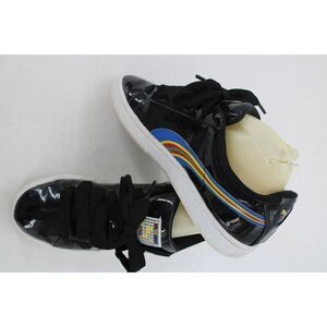 Puma Basket x DR Dee & Ricky Womens 36041801 Black Patent Leather Shoes Size 8.5